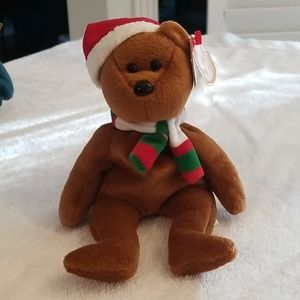 Ty Beanie Baby 2008 Holiday Teddy